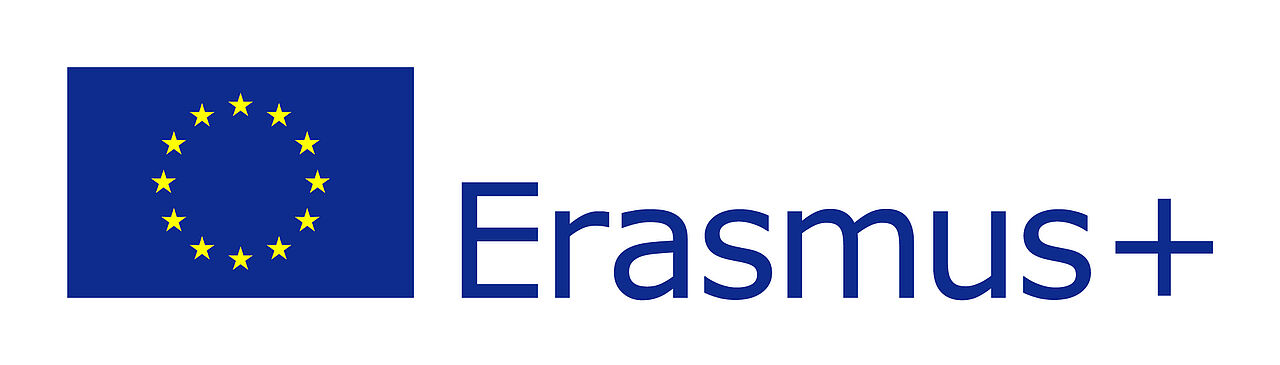 ERASMUS+ logo with EU flag