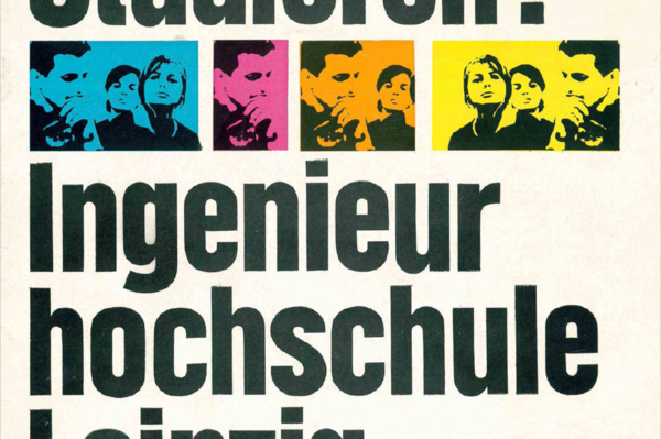 Titel einer Imagebroschüre der IHL von 1973 (Bild: Archiv der HTWK Leipzig)