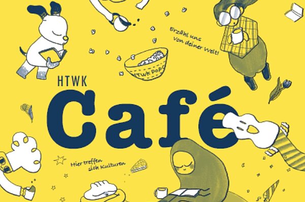 Plakat des Internationalen Café