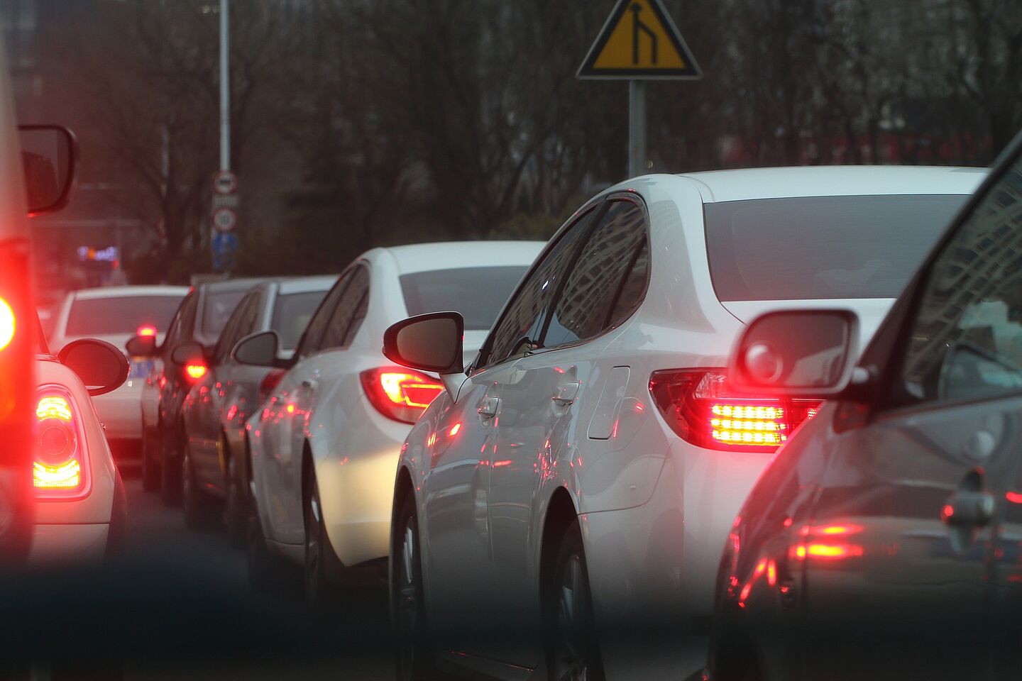 Autos im Stau