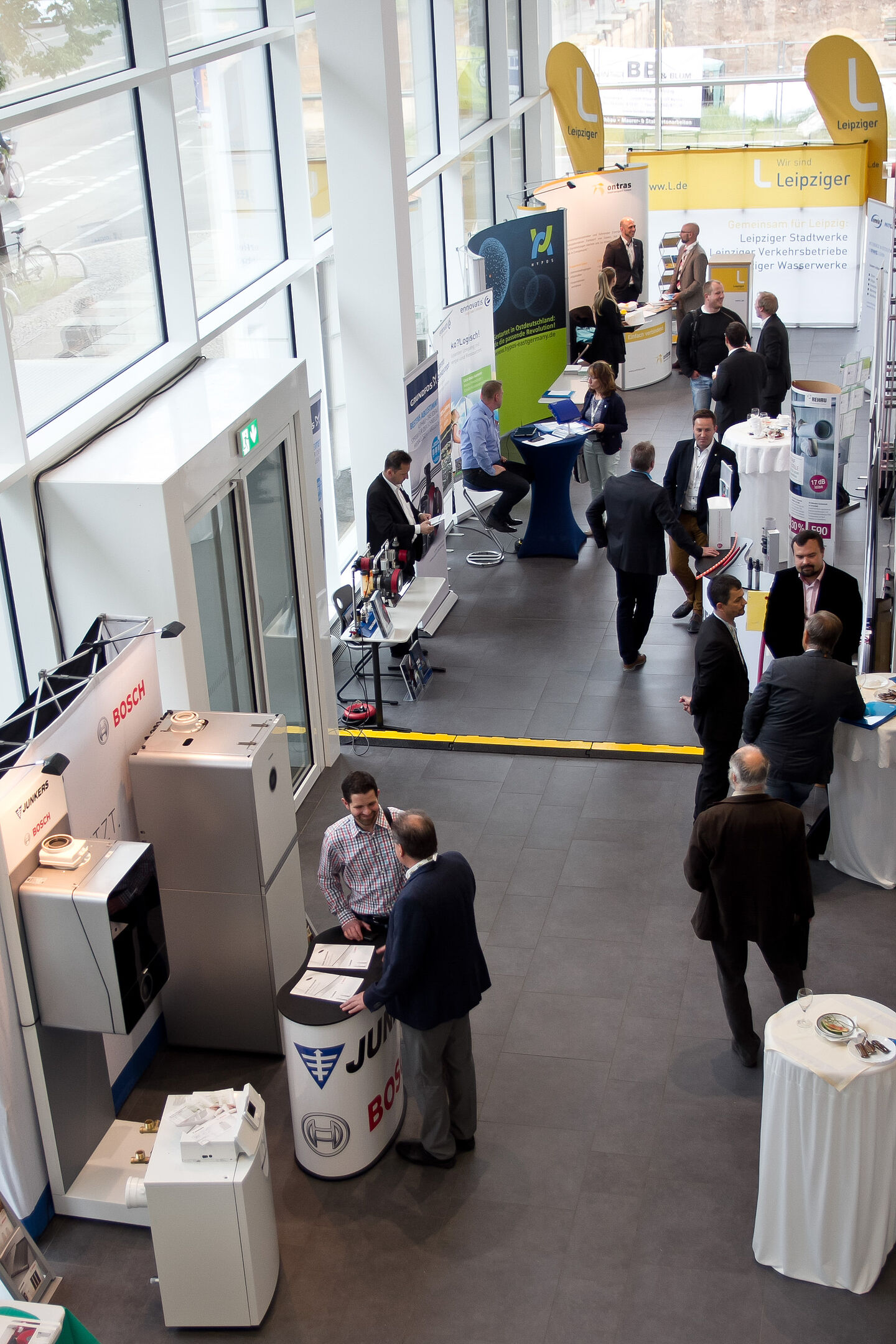 Begleitausstellung zur Fachtagung „Energie + Gebäudetechnik“