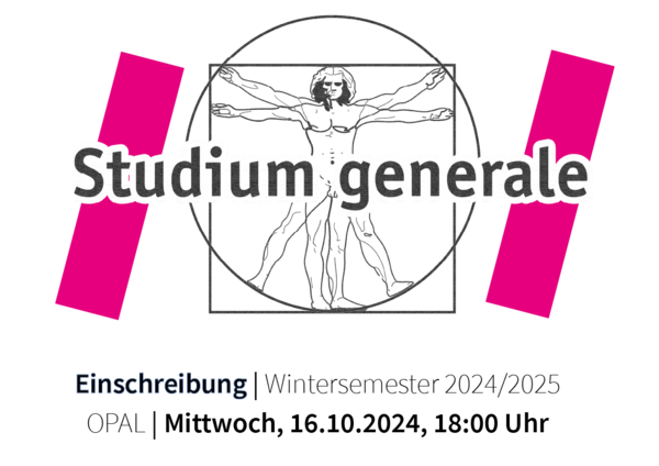 Studium generale-Logo mit Einschreibedatum