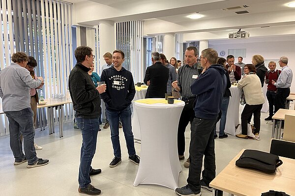 Der persönliche Austausch stand im Vordergrund. Der persönliche Austausch stand im Vordergrund.