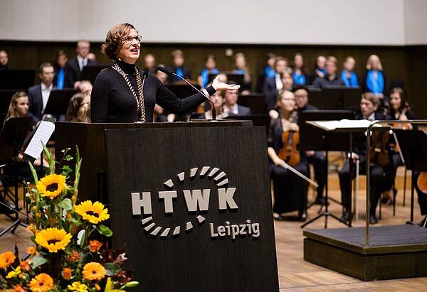 Feierliche Immatrikulation im Gewandhaus