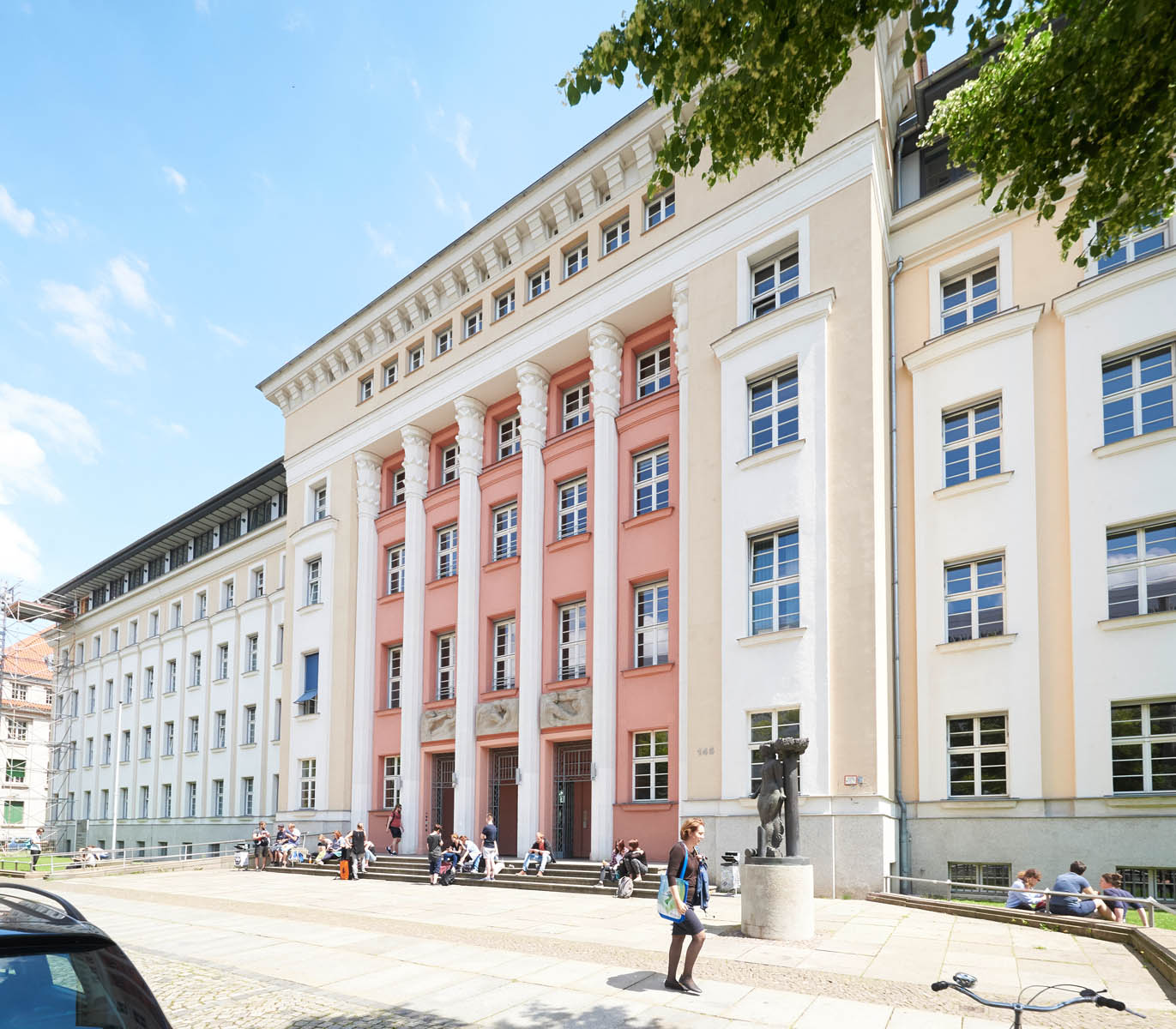 Außenansicht Lipsius-Bau