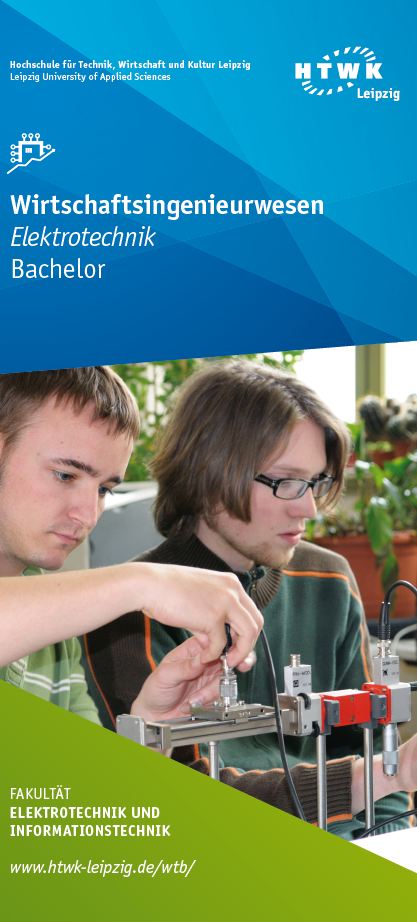 Vorschaubild Studiengangsflyer Wirtschaftsingenieurwesen (Elektrotechnik) - Bachelor